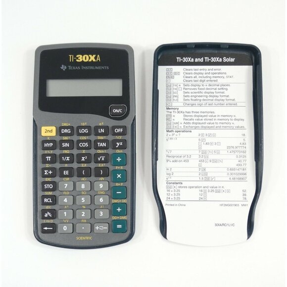 Texas Instruments TI-30XA Scientific Calculator - Picture 2 of 11